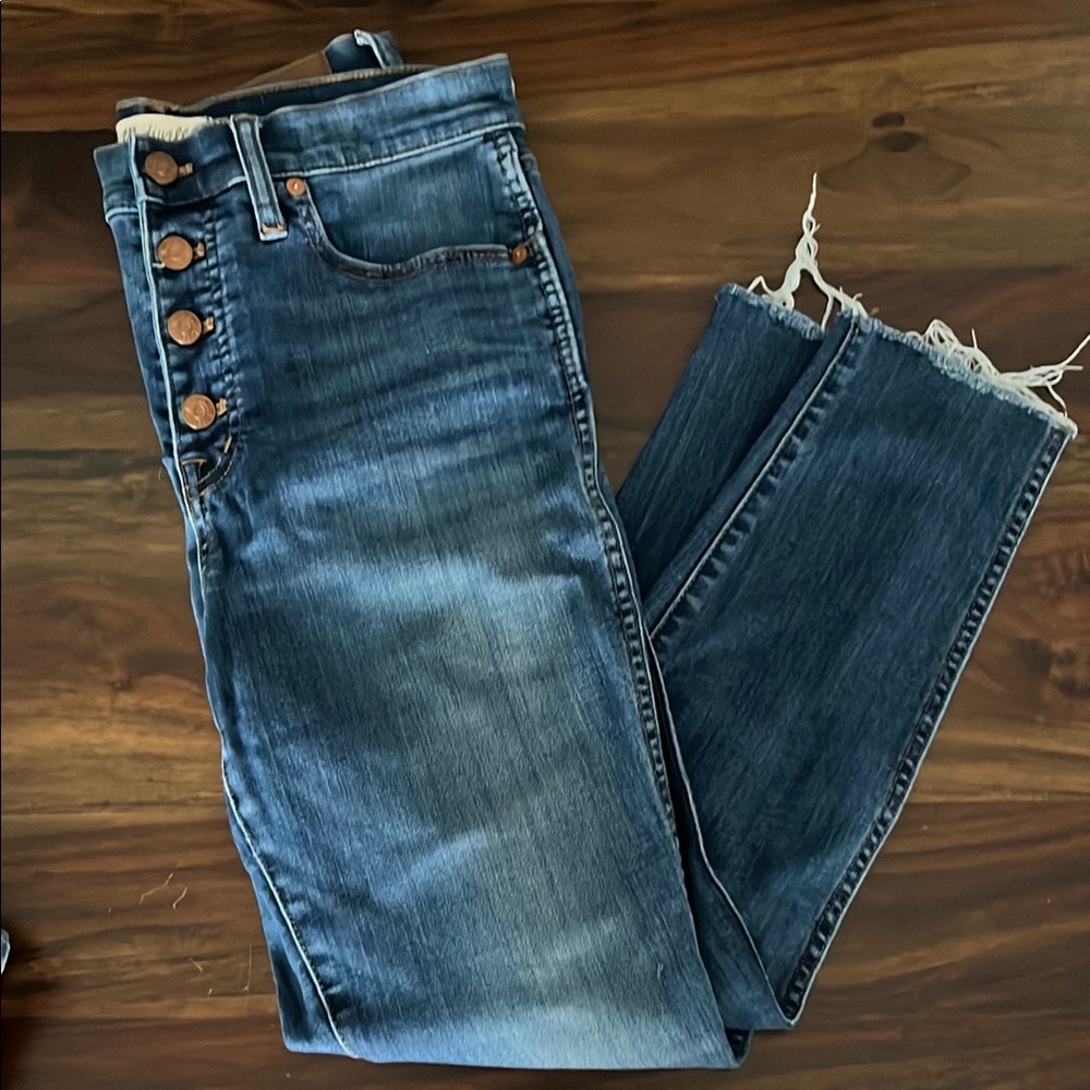 Madewell Women's Blue Denim Jeans
